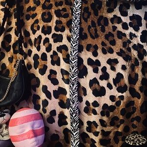 Black and White Patterned Belt